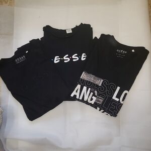 Set of 3 tEe shirt  2 guess 1 blessed size medium